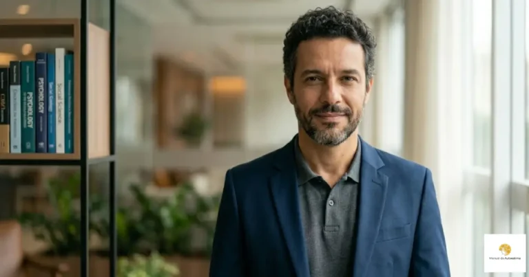Foto de perfil do Dr. Arnaldo Fontes, psicólogo clínico e consultor técnico do Manual da Autoestima.